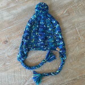 Fossil Knit Pom Pom Tassel Hat